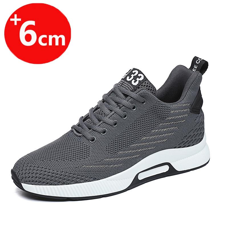 Męskie Buty Podwyższające Buty na Podwyższeniu Męskie Trampki Buty Zwiększające Wzrost Buty Zwiększające Wzrost Mężczyzna Sportowe Modne Buty Wysoki Mężczyzna