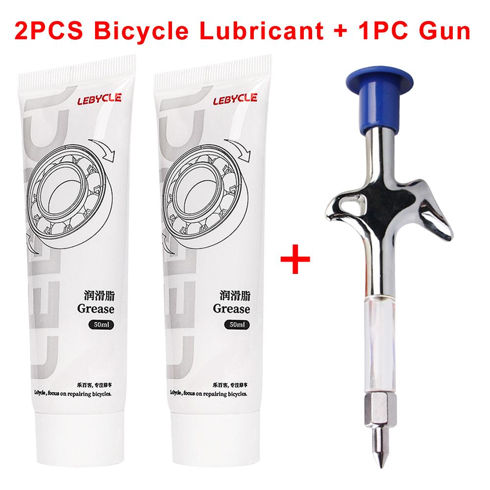 1-3PCS Bicycle Aluminum Grease 50ml MTB Bikes Lubricant Set Ball Bearing Hub Grease Bicycles Oil Lubricant Cycling Repair Tools