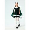 Christmas Children's Clothing Children's Clothing Girls Santa Clothes Shawl Cape Cape Girls Dress