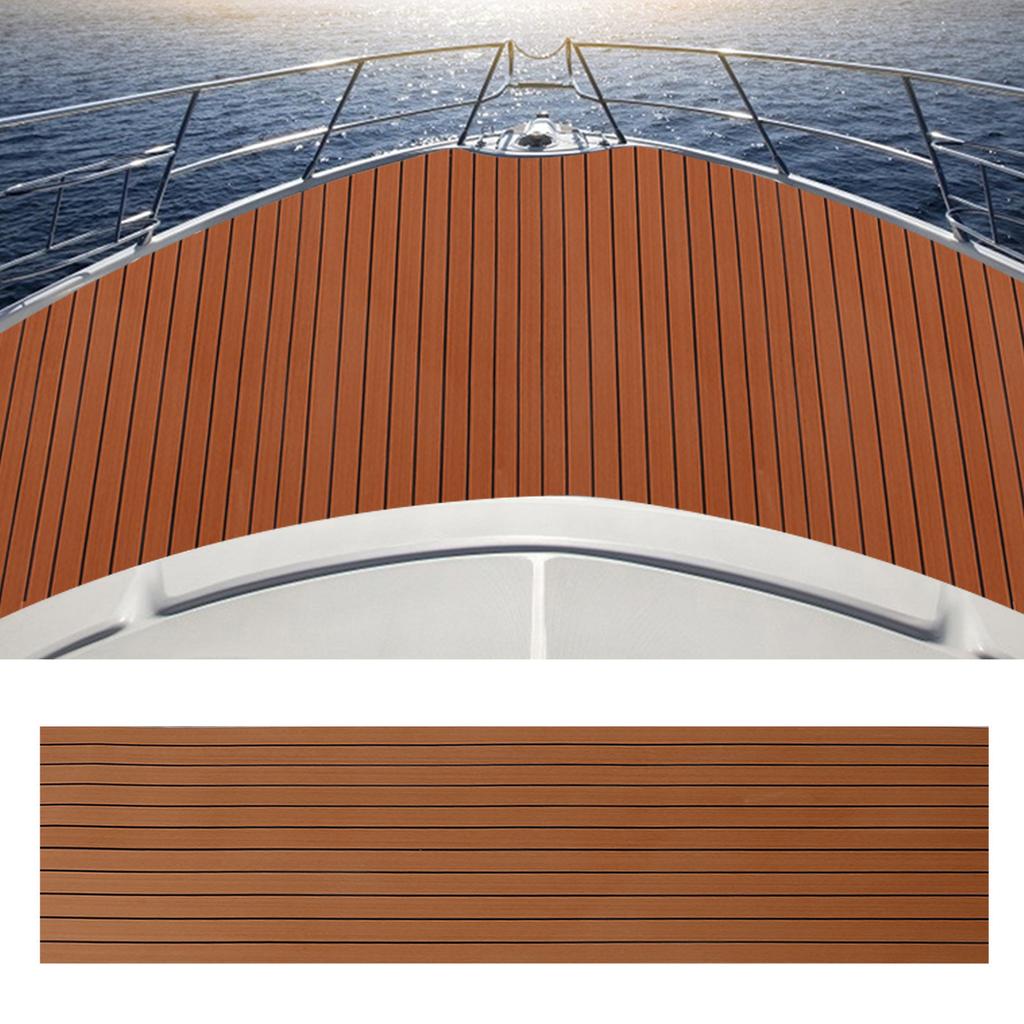 Boat Flooring EVA Foam Decking Sheet Self Adhesive Marine Boat Anti Slip Mat for Yachts Motorboats RV Floors