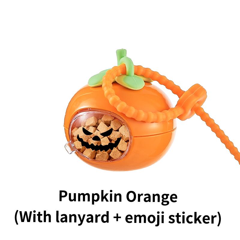 

Toys Dogs Halloween Pumpkin Interactive Balls for Cats Dogs Relieve Boredom Portable Go Out Leakage of Food Toys Pet Accessories