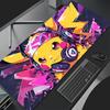 Gengar Pokemon Pikachu Mouse Pad Computer Speed Type Carpet Mat Black and White Laptop Keyboard Mousepad Office Desk Mat