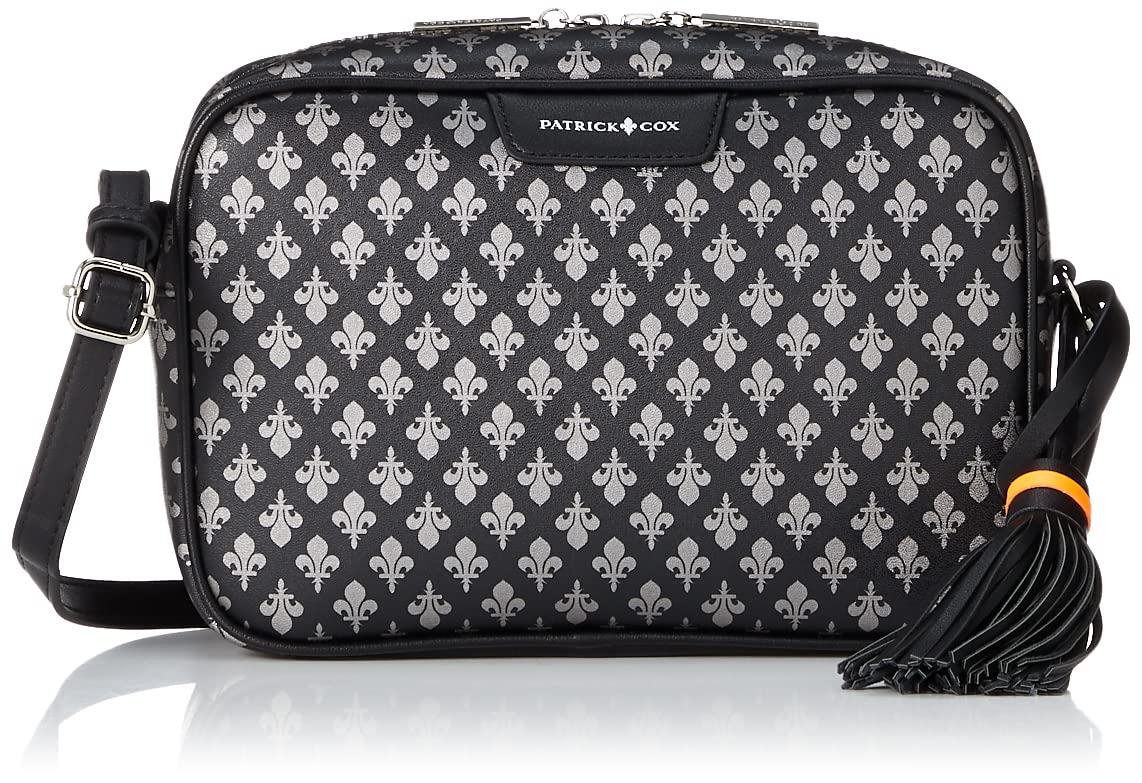 

Shoulder bag Original lily scratch easy to for adult with tassel silver [Patrick Cox] [KINGS] print, crossbody, pochette, resistant, clean,