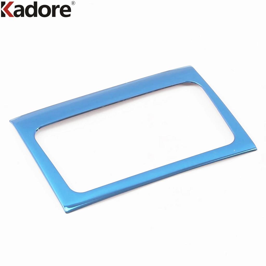 Car Amrest Rear Seat Air Condition Vent Outlet Cover Trim For Toyota Camry 70 2018-   Steel Interior Accessories