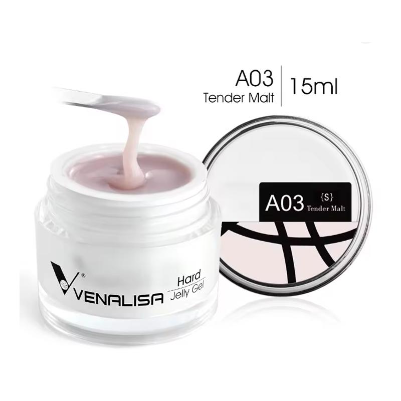 Venalisa 15ml Jelly Builder Nude Color UV Construction Gel Tips Extension Camouflage Soak Off Fast Building Gel