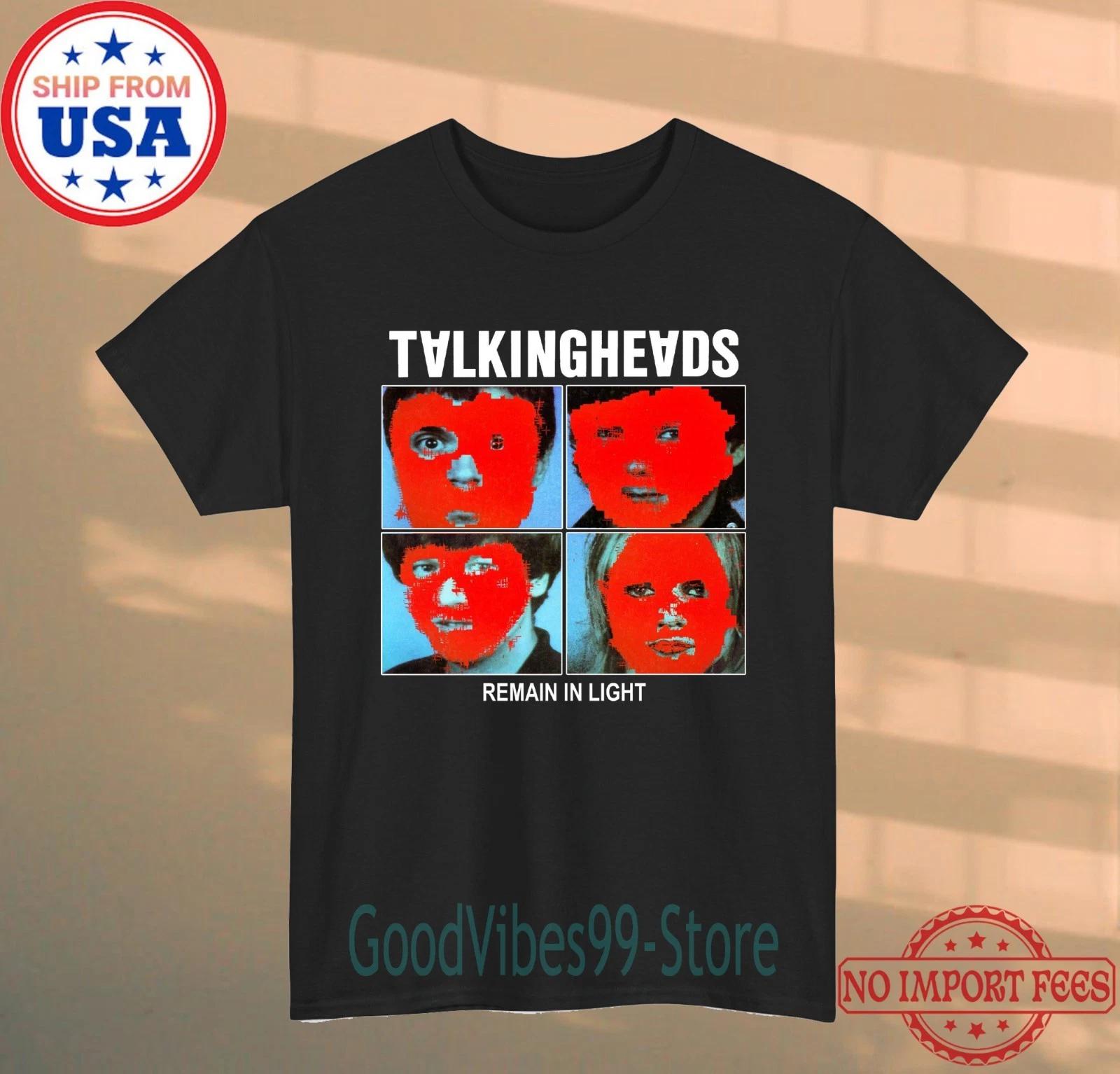 Talking Heads Remain in Light Men s Black Size S-5XL M