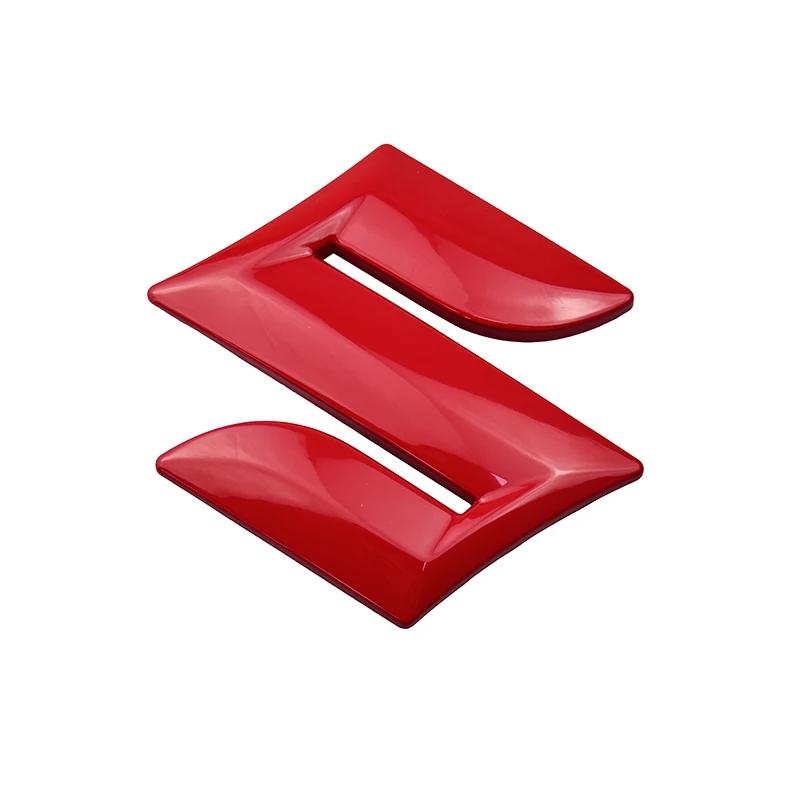 10cm Front Emblem Sticker for Suzuki SX4 Swift Sport Jimny Grand Vitara Alto Alivio Samurai Metal Car Side Logo 3D Badge
