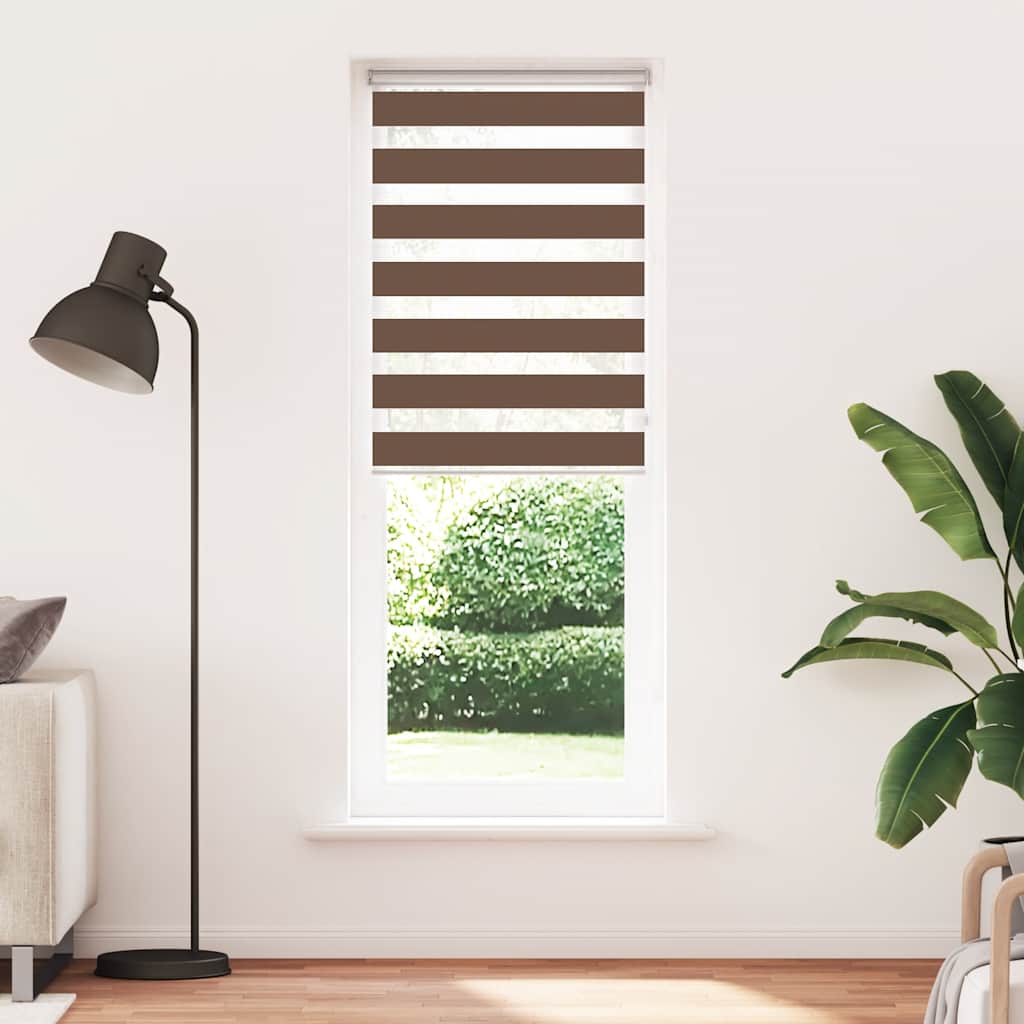 Zebra Roller Blind, Birch, Fabric Width 85.9 Cm, Polyester