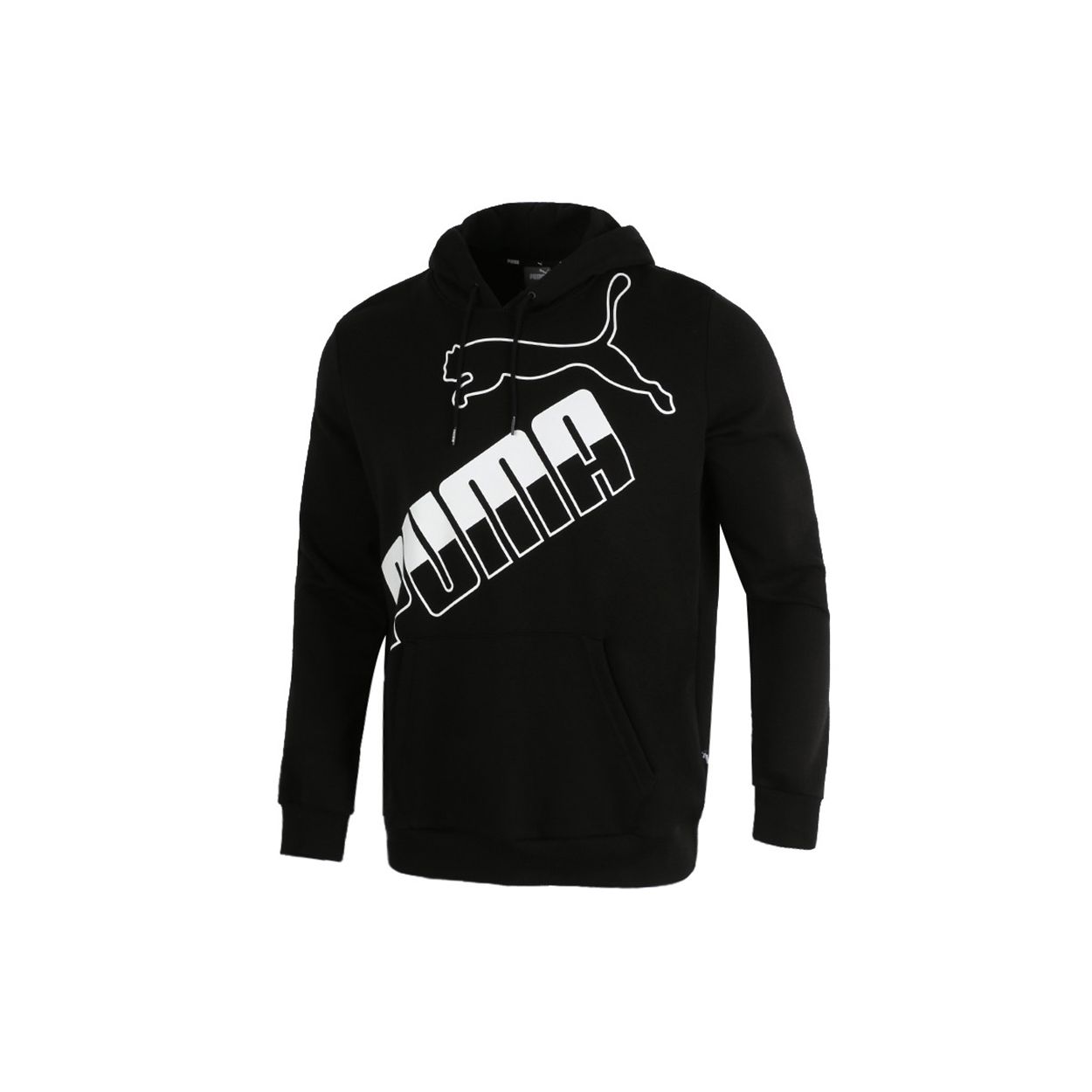 

Puma Logo Casual Sports Knit Pullover Hoodie Men Hoodie Black 588667-01 S