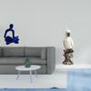 Abstract Thinker Parrot Figurine Sculpture Artistic Resin Statue Versatile Decorative Ornament for