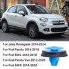 735537083 per Fiat 500L 500X Panda per Jeep Renegade Elemento di Fissaggio per Rivestimento Esterno Passaruota e Clip per Rivestimento