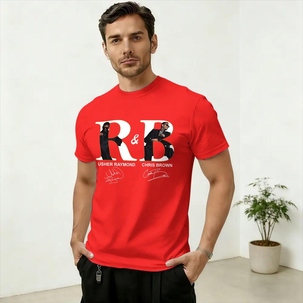 Raymond Brown RB Tour 2026 Concert TShirts Unisex Casual 100 Cotton Tees O Neck Short Sleeve T Shirt Original Clothing