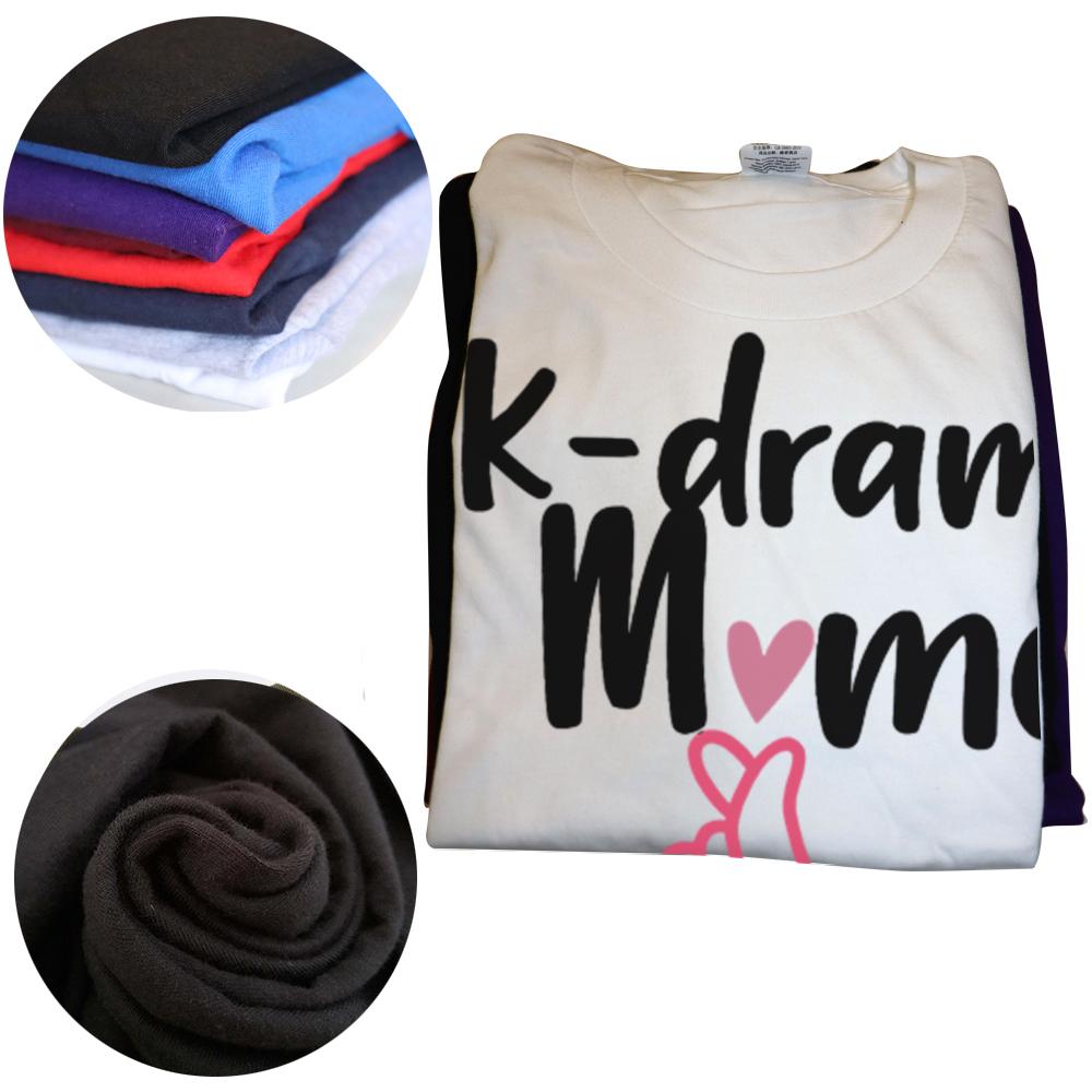 Funny K-drama Mama Korean Drama T-shirts Men Women's Fashion Casual Tshirt 100% Cotton Loose Oversized Kdrama Lovers T Shirt