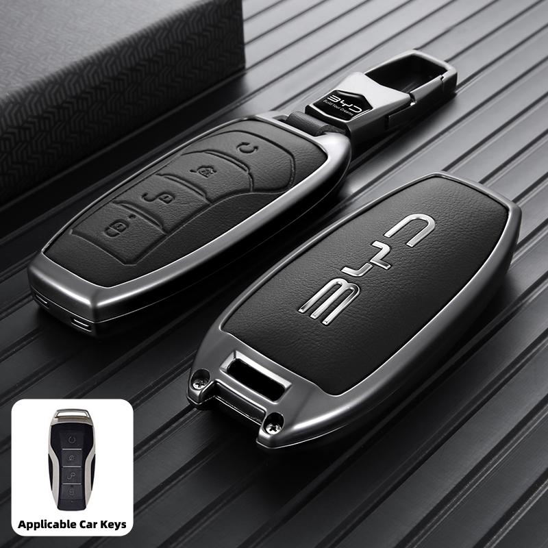 Car Key Case For Byd Qin Plus Ev Car Key Case Song Pro Dmi Tang Seal Dolphin Han Ev And Yuan Plus Car Accessories Interior Shell