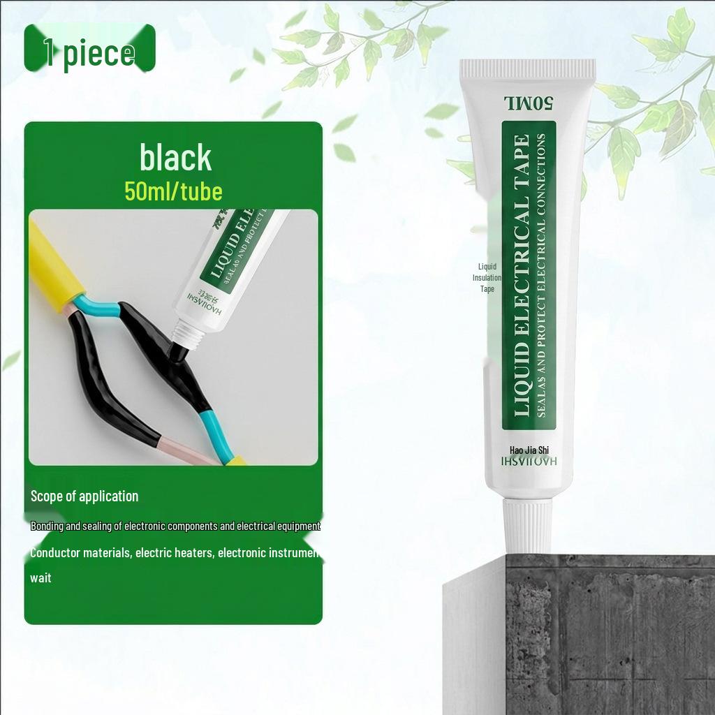 Waterproof Liquid Insulation Tape for Automotive Wiring, High Temp-Resistant, Flame Retardant
