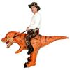 Velociraptor Inflatable Costume - Halloween T-Rex Cosplay & Creative Performance Outfit