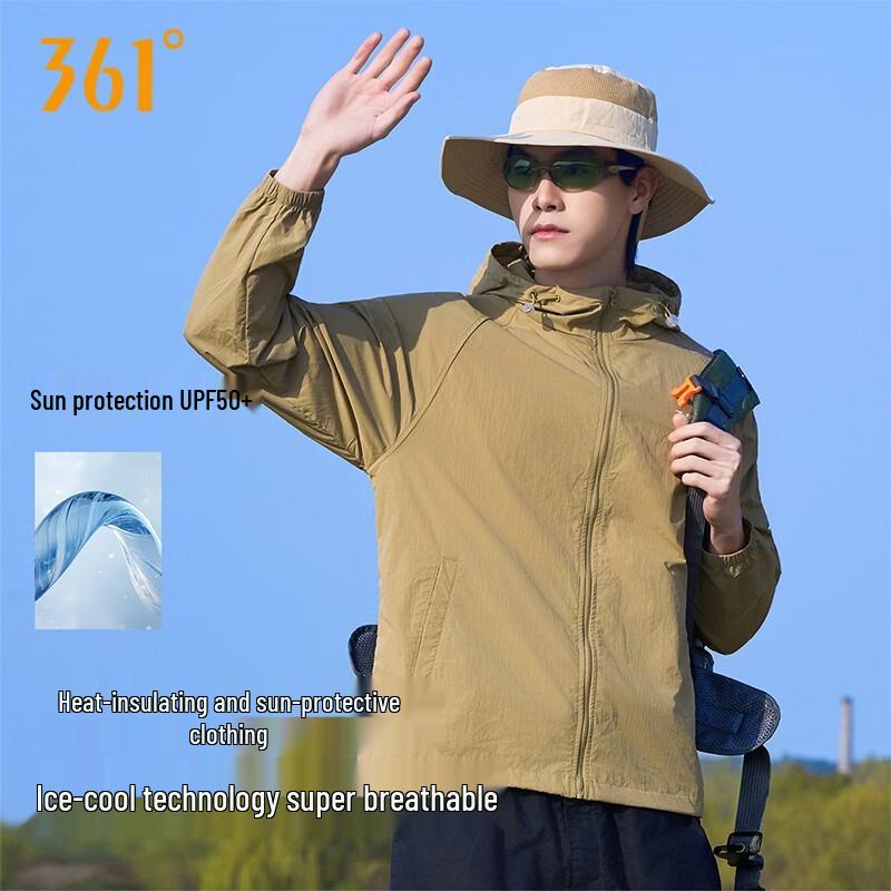 361° Unisex UPF50+ Sun Protection Outdoor Jacket 4XL