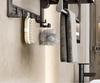 Gun Gray Punch-Free Space Aluminum Wall-Mounted Bathroom Towel Rack