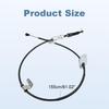 Automatic Transmission Shift Control Cable Replacement for 33820-04010 3382004010 Compatible with Toyota Tacoma 2005-2015 Gear Shifter Cable