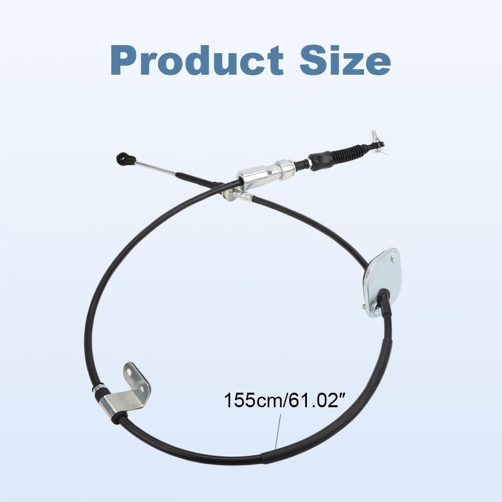 Automatic Transmission Shift Control Cable Replacement for 33820-04010 3382004010 Compatible with Toyota Tacoma 2005-2015 Gear Shifter Cable