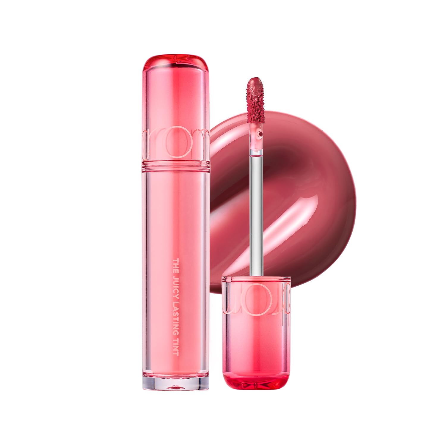 

The Juicy Lasting Tint High Color Korean Cosmetics Lipstick Shiny Lip Tint Glossy Pull Lip Juju The [rom&nd/rom&nd] Невыцветающий (20 Инжир, Сочный)