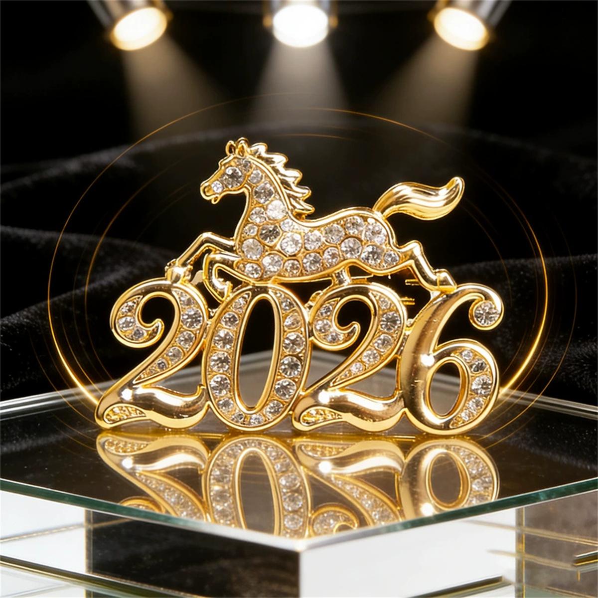 

1Pc exquisite trendy horse brooch retro creative pin personality cool jewelry accessories birthday party gifts souvenirs 2026