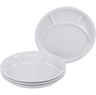 Σετ πιάτων fondue CreaTable, 4 τεμάχια, λευκά (22922)
