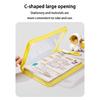 Clear PVC File Case Water Resistant File Organiser With Handle Letter Size Document Folder For Business School Document