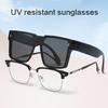 Novelty Sporty Sunglasses For Shows Stage And Daily Wear Unique Embedded Accessories Modern Outfit Photo Props
