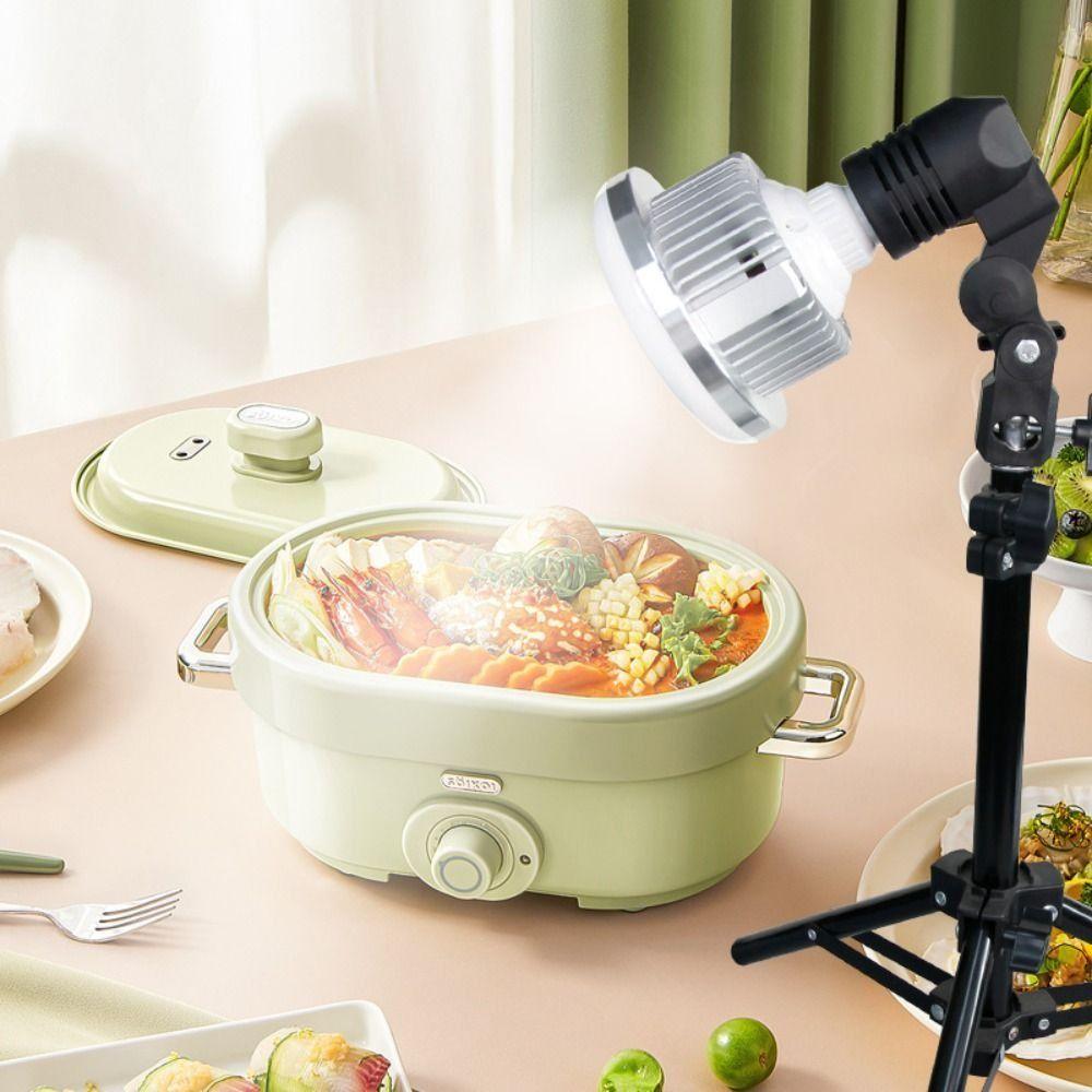 3000K-6500K LED Light Bulb E27 Mount Daylight Bulb Base Lamp Photography Lamp Office