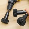 1Set Car Wheel Hub Grinder Rust Grinding Removal Auto Wheel Hub Brush Brake Grinding Cleaner Kit Rust Remover Polishing Tool