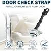 Door Check Strap Stopper Limiter for Nissan 350Z Durable No.80430CD000 | Front Left Right Door Check Bracket Stop 2Pcs Door Checker Arm Assembly for