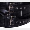 Men's Motorcycle Leather Jacket Lapel Lage Size Personality Oblique Zipper Jacket