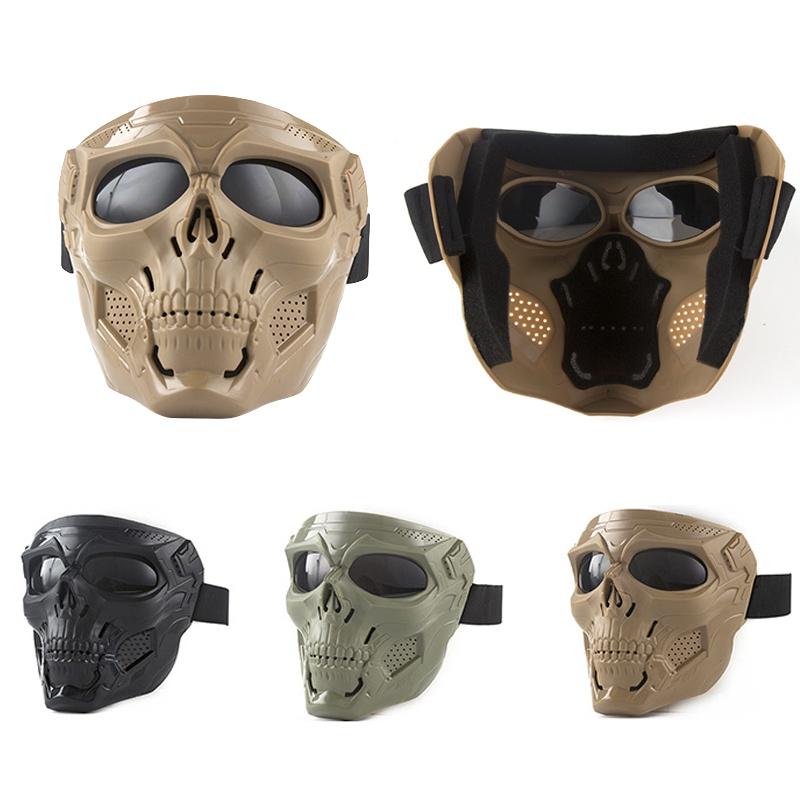 Harley Skull Mask Windproof Goggles Tactical Dustproof Eyewear