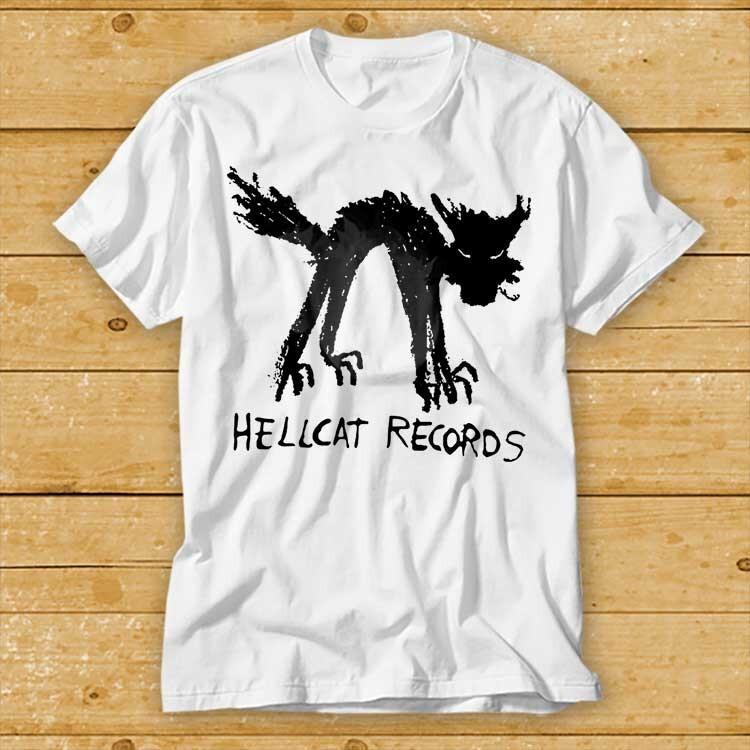 

Hellcat Vinyl Records T Shirt Seattle Record Store Music Cat Music Movie 2284 4XL