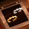18k Gold Plated Titanium Steel Scallop Shell Open Ring for Women