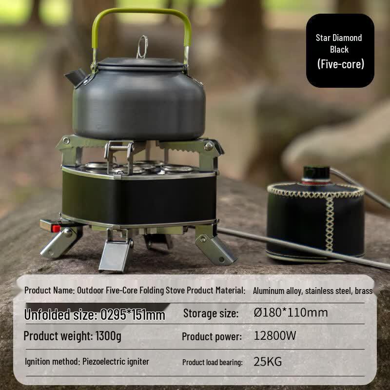 Gongziyu Portable Folding Camping Gas Stove