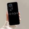 Basketball Heart Beat Case Cover For Honor X8a X9a X7a X6a X7 X8 X9 50 70 90 Lite Honor 8X 9X Magic 5 Lite Pro