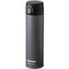Atlas Water Bottle 500ml Super Insulated One-Touch Mug Vacuum Insulation Easy Clean Lightweight Slim Coffee Compatible Sports Drink Stainless Steel