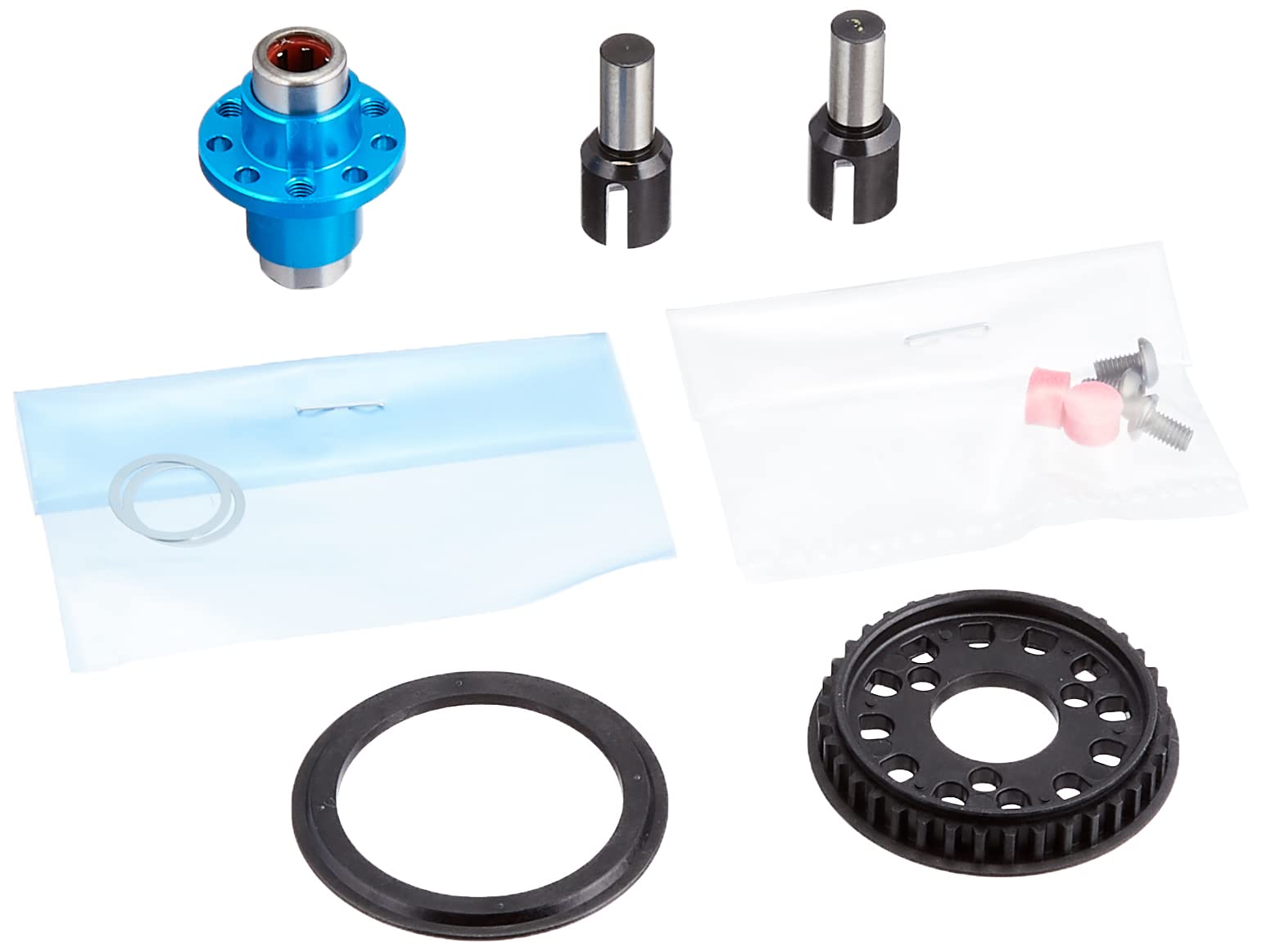 

Tamiya Hop Up Options TA08 Lightweight Front One Way Set 22039 No.2039 OP.2039 (37T)