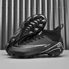 New High-top Football Shoes Men's and Women's Youth Outdoor Sports Grass Actual Game Training Football Shoes