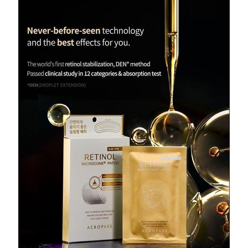 Acropass Retinol Mikro Konili Yama İnce Tip