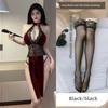 Hollow Backless Lace Cheongsam Sexy Revealing Convenient Dress Easy To Take Off Private Bedroom Nightdress