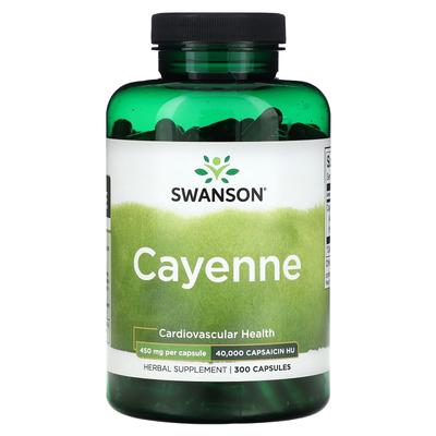 Cayenne, 450Mg, 300 Capsules