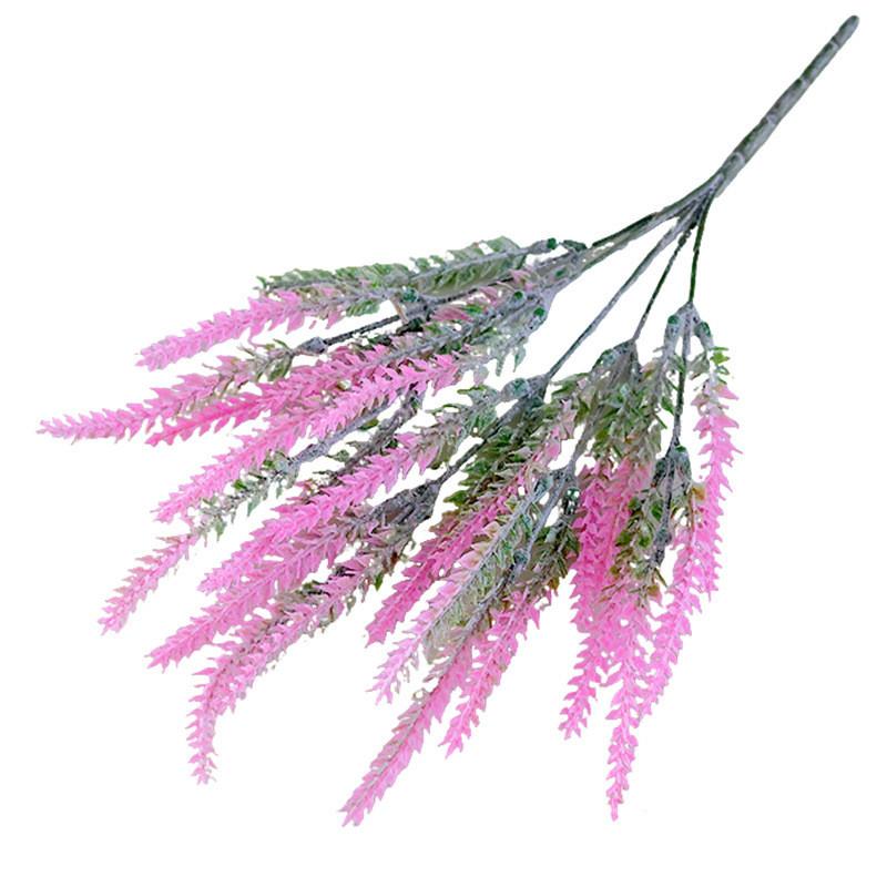 Lavender Flower Artificial Bouquet For Home Decor And Wedding Arrangements