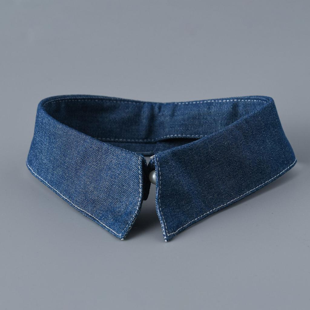 Fashion White Fake Collar Blouse Sweater Shirt Detachable Collar Shirt Black False Collar Lapel Clothing Decorative