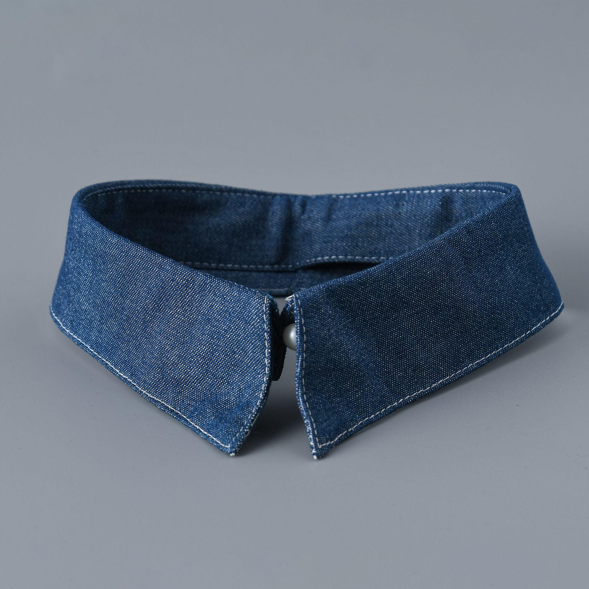 

Fashion Women Shirt Fake Collar Tie Neckwear Decorative Ladies Detachable Collar For Lapel Blouse Top Women Clothes Accessories