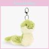 Stylish Jc24 Plush Snake Keychain Colorful Hanging Snake Doll Beautiful Soft Toy
