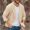 Giacca Blazer Suit da Uomo Traspirante in Lino e Cotone per Uomo Cappotto per Estate Business Abbigliamento Maschile Leggero
