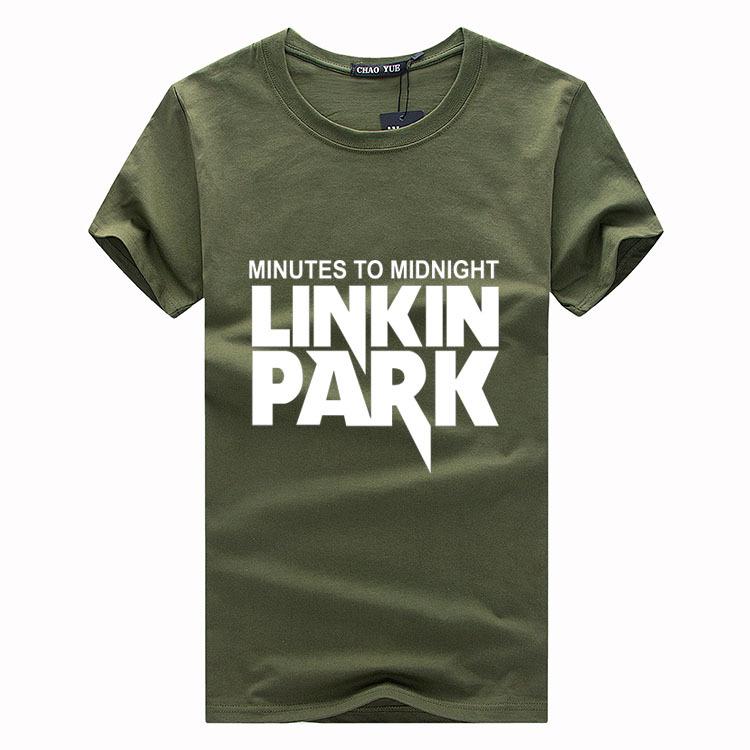 

QICED Летняя футболка с короткими рукавами, мужская футболка с круглым вырезом и трендовым низом XXXXXL армия зеленый